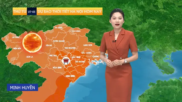 Dự báo thời tiết | 07/05/2025
