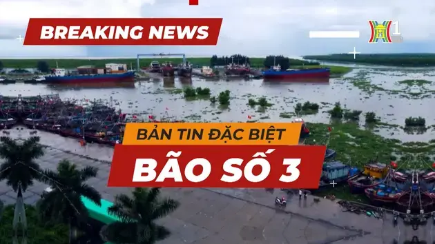 Breaking News - Bản tin đặc biệt 12h (7/9) về bão Yagi