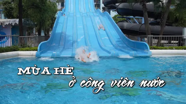Mùa hè ở công viên nước | Nhịp sống Hà Nội | 08/06/2025