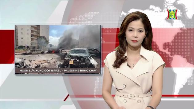 Ngọn lửa xung đột Israel - Palestin bùng cháy| Nhìn ra thế giới| 08/10/2023
