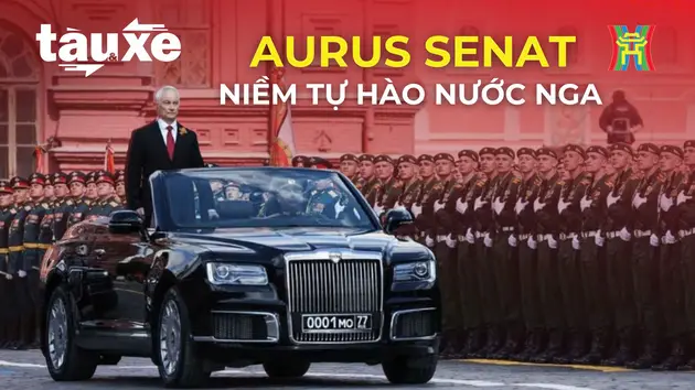Aurus Senat - xe dẫn đầu Lễ duyệt binh trên Quảng trường Đỏ | Bản tin Tàu và Xe | 09/05/2025