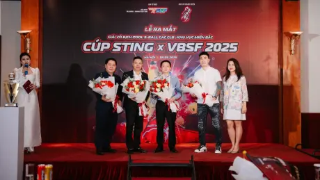 Ra mắt giải bida Pool 9 bi các CLB miền Bắc