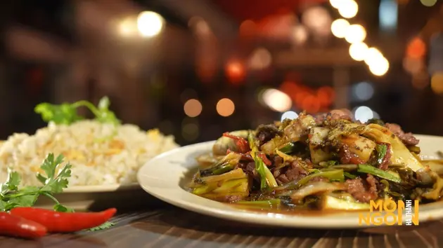 Cơm rang dưa bò