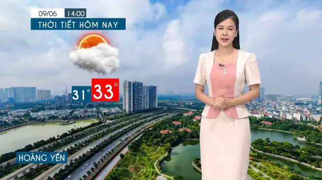 Dự báo thời tiết tối | 09/06/2025