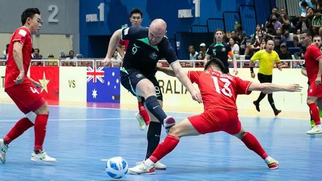 Futsal Việt Nam 5-4 Futsal Australia: Chiến thắng đầy kịch tính