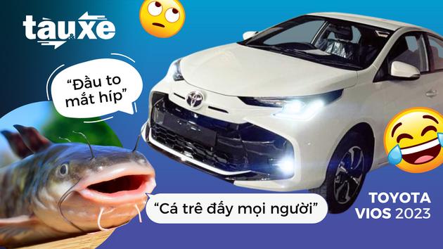 Vios 2023 được ví von hài hước trên MXH  