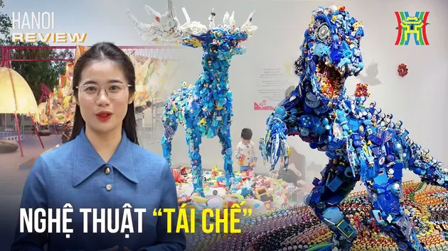 Khám phá triển lãm tái chế độc đáo ở Hà Nội | HANOI Review | 09/05/02025