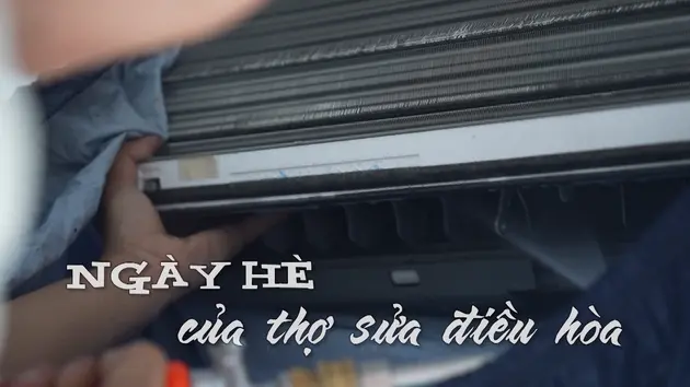 Ngày hè của thợ sửa điều hòa | Nhịp sống Hà Nội | 10/06/2025