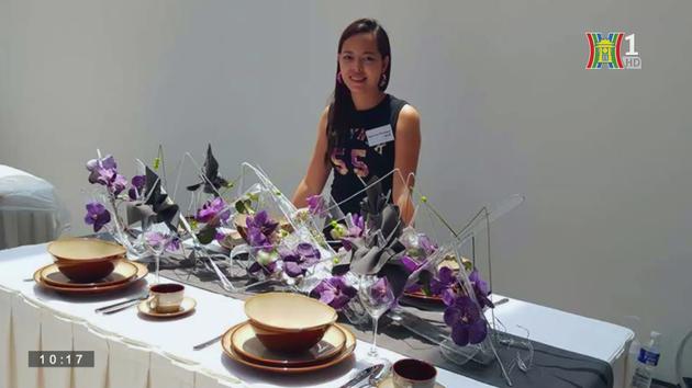 Vũ điệu hoa của cô gái Việt tại Chelsea Flower | Người Việt 5 châu | 10/09/2023