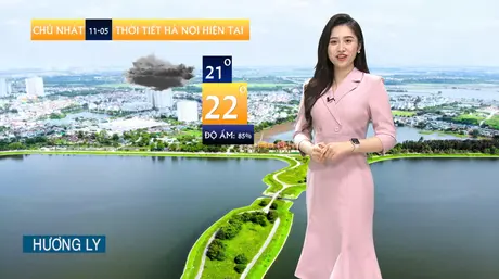 Dự báo thời tiết | 11/05/2025
