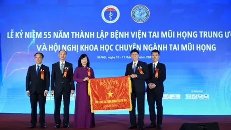 55 năm thành lập Bệnh viện Tai Mũi Họng Trung ương