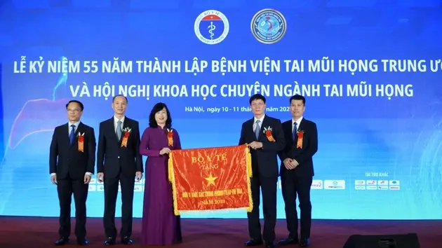 55 năm thành lập Bệnh viện Tai Mũi Họng Trung ương