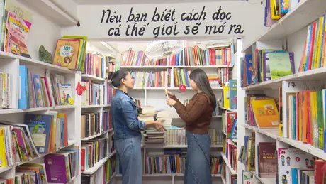 Thư viện '3 không', lan tỏa tình yêu sách | Người tốt quanh ta | 12/03/2025