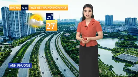 Dự báo thời tiết trưa | 12/05/2025
