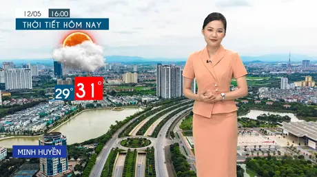 Dự báo thời tiết tối | 12/05/2025