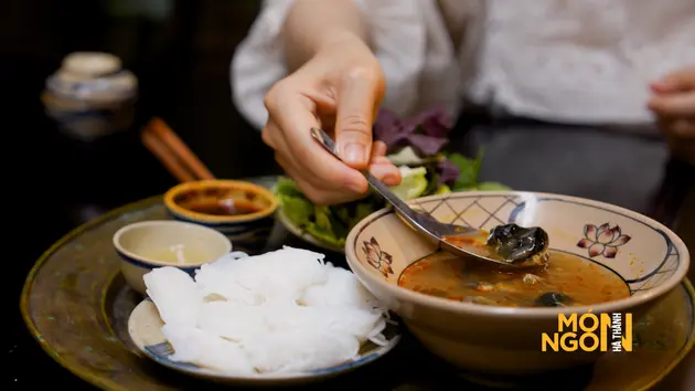 Bún ốc nguội Hà Nội