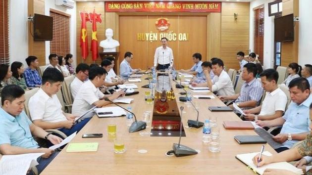 Huyện Quốc Oai thúc đẩy cải cách hành chính