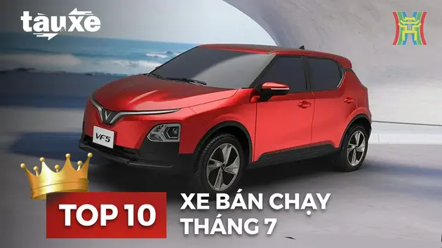 VF5 Plus là xe bán chạy nhất tháng 7 | Bản tin Tàu và Xe | 13/08/2024