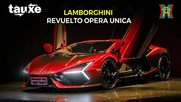 Lamborghini Revuelto Opera Unica độc nhất ra mắt tại Thượng Hải | Bản tin Tàu và Xe | 13/11/2024