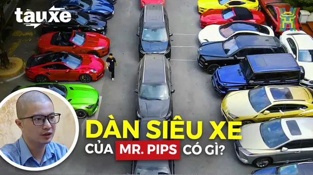 Dàn siêu xe của Mr. Pips có gì? | Bản tin Tàu và Xe | 13/12/2024