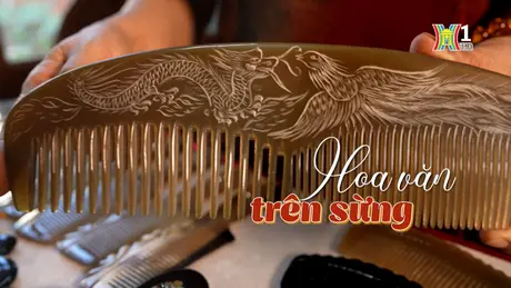 Hoa văn trên sừng | Nghệ nhân Hà Nội | 14/09/2024