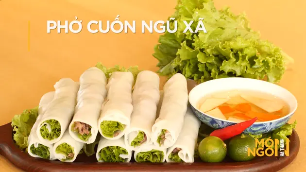 Phở cuốn Ngũ Xã | Món ngon ở Hà Thành | 15/05/2025
