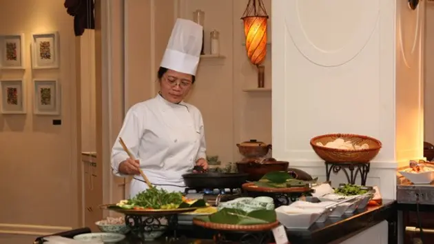 Nấu cỗ cho nguyên thủ