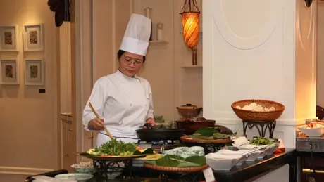Nấu cỗ cho nguyên thủ