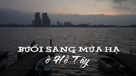 Buổi sáng mùa hạ ở hồ Tây | Nhịp sống Hà Nội | 15/06/2025