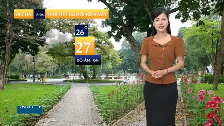 Dự báo thời tiết sáng | 16/06/2025
