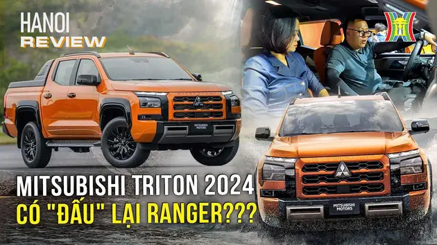 Mitsubishi Triton 2024 có những thay đổi gì mới? | HANOI Review | 15/09/2024