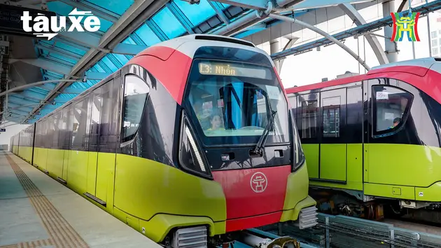 Gần 3,4 triệu khách đi Metro Nhổn - Ga Hà Nội sau 6 tháng | Bản tin Tàu và Xe | 16/02/2025