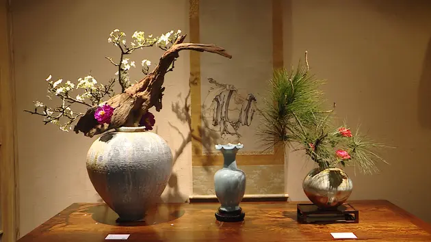 Nhất hoa nhất khí - nghệ thuật cắm hoa Ikebana