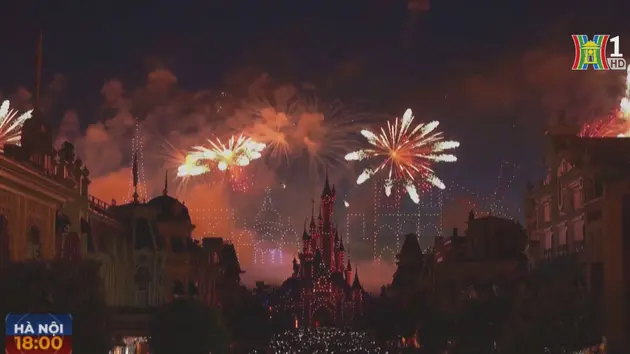 Disneyland Paris lập kỷ lục về màn trình diễn ánh sáng