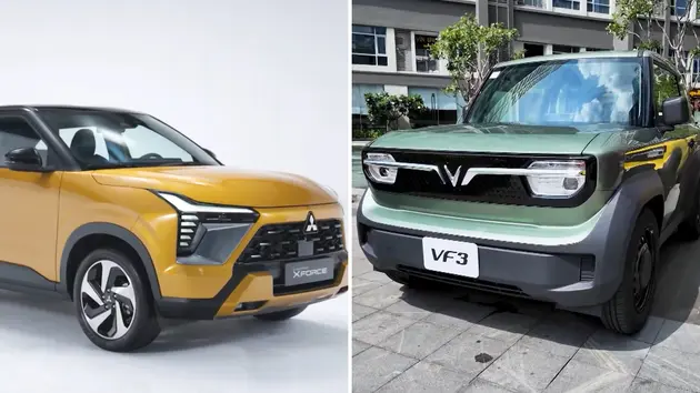 Điều gì khiến Mitsubishi Xforce và VinFast VF 3 gây chú ý?