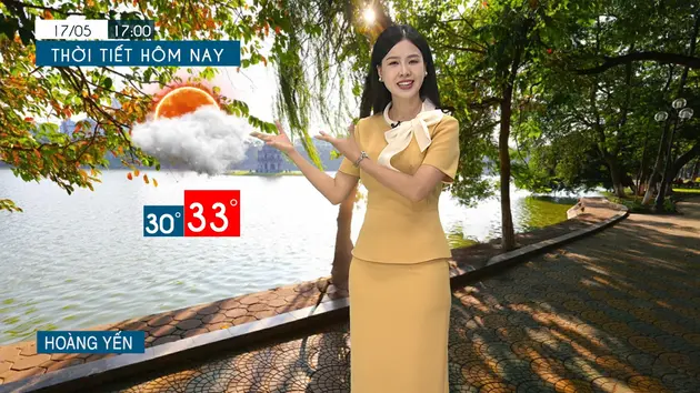 Dự báo thời tiết tối | 17/05/2025