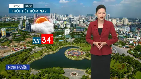 Dự báo thời tiết tối | 17/06/2025