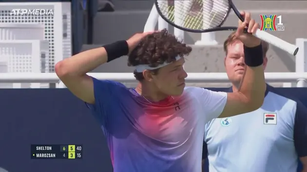 Cincinnati Open 2024: Ben Shelton thắng dễ trước Fabian Marozsan