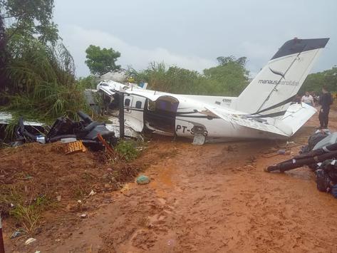 Rơi máy bay tại Brazil, không còn ai sống sót