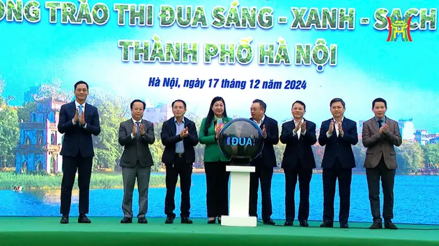 Vì một Thủ đô 'Sáng - Xanh - Sạch - Đẹp' 