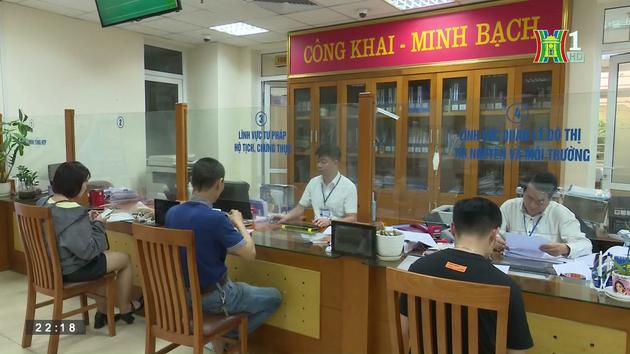 Yếu tố giúp quận Hoàn Kiếm đạt chỉ số CCHC dẫn đầu thành phố ( Cải cách hành chính ngày 18/04/2023)