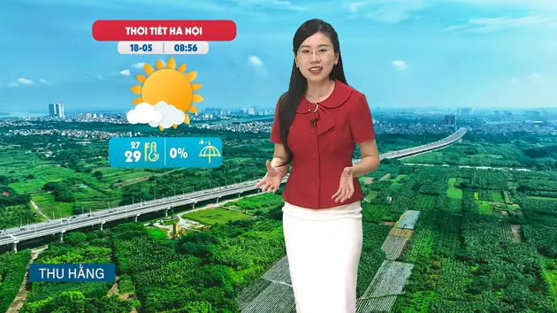 Dự báo thời tiết trưa | 18/05/2025