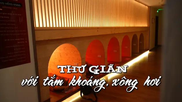 Thư giãn với tắm khoáng, xông hơi | Nhịp sống Hà Nội | 18/06/2025