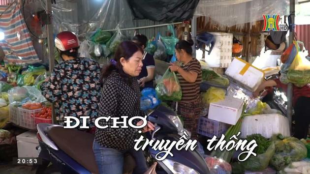 Đi chợ truyền thống| Nhịp sống Hà Nội| 18/10/2023