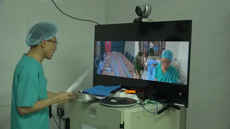 Bệnh xá ngoài đảo xa