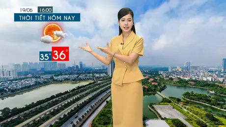 Dự báo thời tiết tối | 19/06/2025