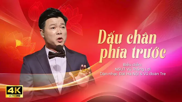 Dấu chân phía trước