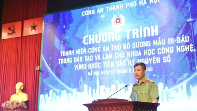 Tuổi trẻ Công an Thủ đô đi đầu trong chuyển đổi số