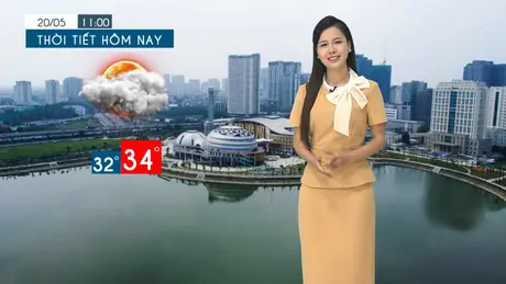 Dự báo thời tiết tối | 20/05/2025