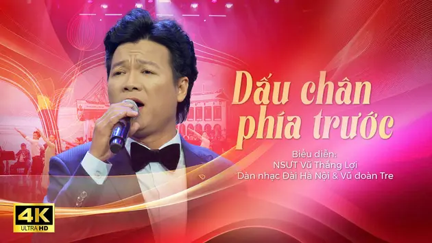 Dấu chân phía trước